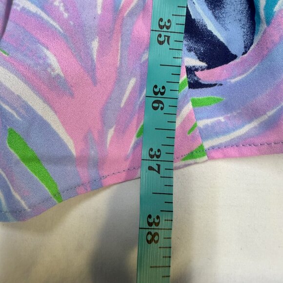 Lilly Pulitzer Heline Stretch Dress 10 Gecko Green Beach Bash NWT - Picture 12 of 12